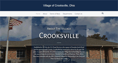 Desktop Screenshot of crooksville.com